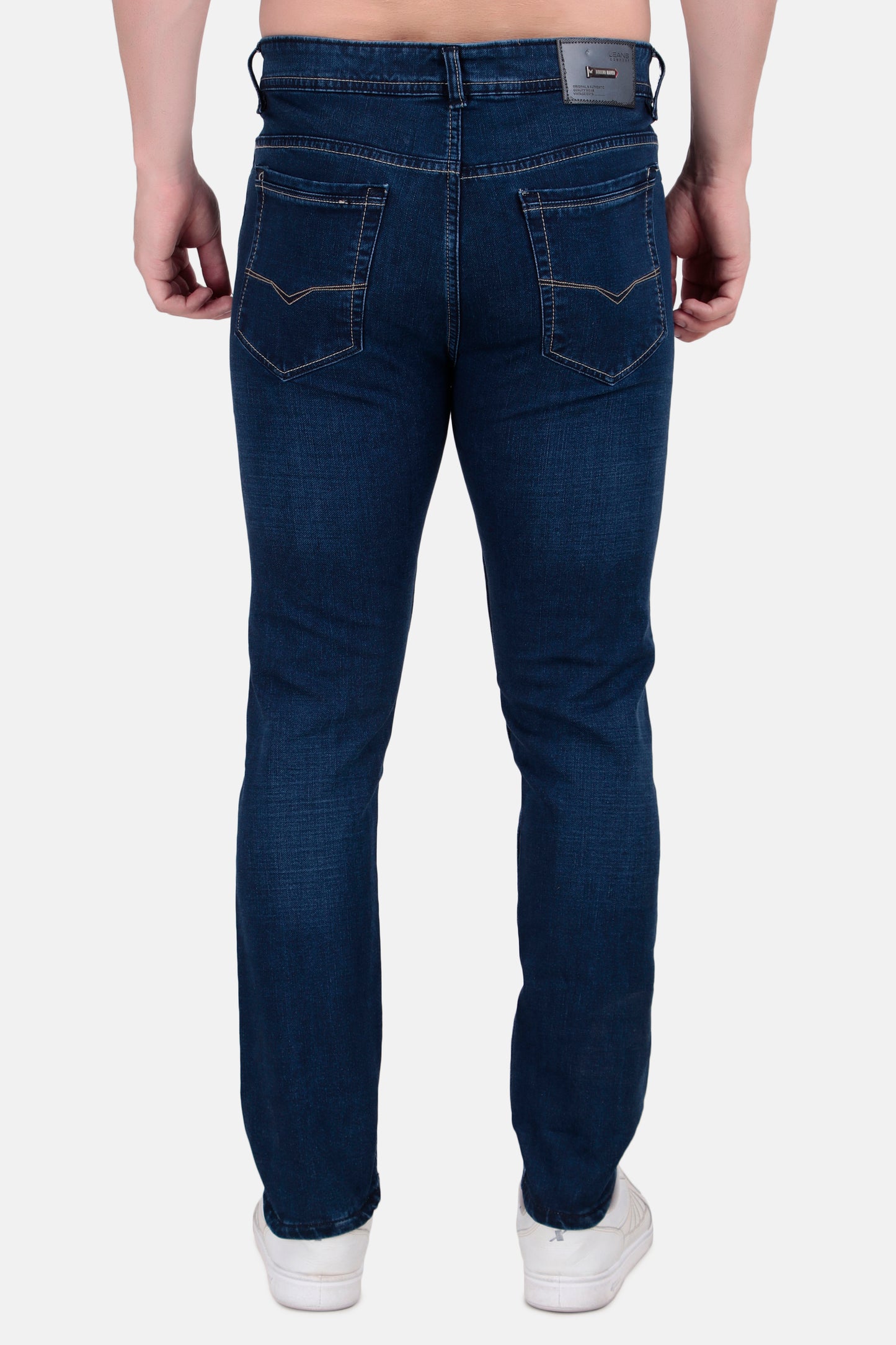 Mens Regular Fit Blue Denim Jeans